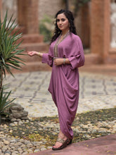 One piece drape - pink